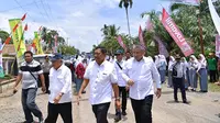 Majukan ekonomo Bengkulu, Kemendes PDTT dan KemenPUPR bangun beberapa infrastruktur di Bengkulu Utara. (foto: dok. Kemendes PDTT)