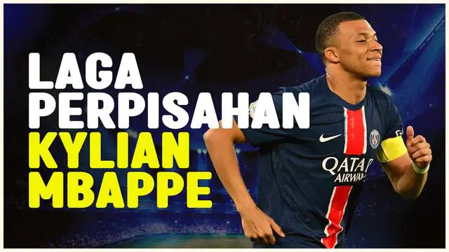 Berita video Kylian Mbappe terlihat dalam latihan PSG jelang final Piala Prancis melawan Olympique Lyon. Ini merupakan latihan dan laga terakhirnya berseragam PSG.