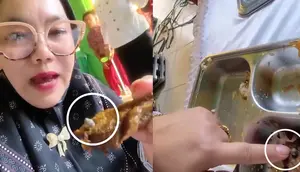 Viral Guru Murka, Ada Benda Mirip Peluru di Menu MBG