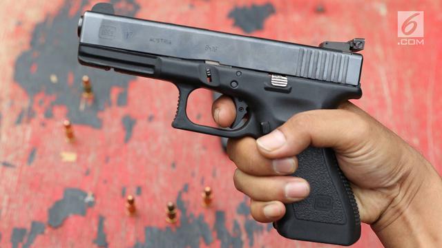 Uji Tembak Pistol Peluru Nyasar DPR