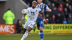 2. Adama Traore (Wolverhampton) - Speed 95 (AFP/Paul Ellis)