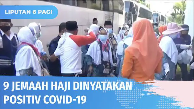 Sebanyak tujuh jemaah haji kloter satu dan dua yang tiba di asrama haji debarkasi Surabaya, Jawa Timur, dinyatakan positif Covid-19. Status covid ketujuh jemaah ini tidak bergejala atau hanya gejala ringan.