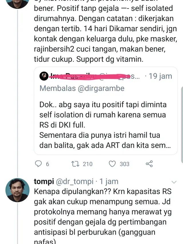 Unggahan Tompi. (Foto: Dok. Twitter @dr_tompi)