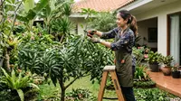 7 Teknik Pemangkasan Pohon Buah agar Tidak Terlalu Tinggi dan Tetap Produktif di Pekarangan Rumah