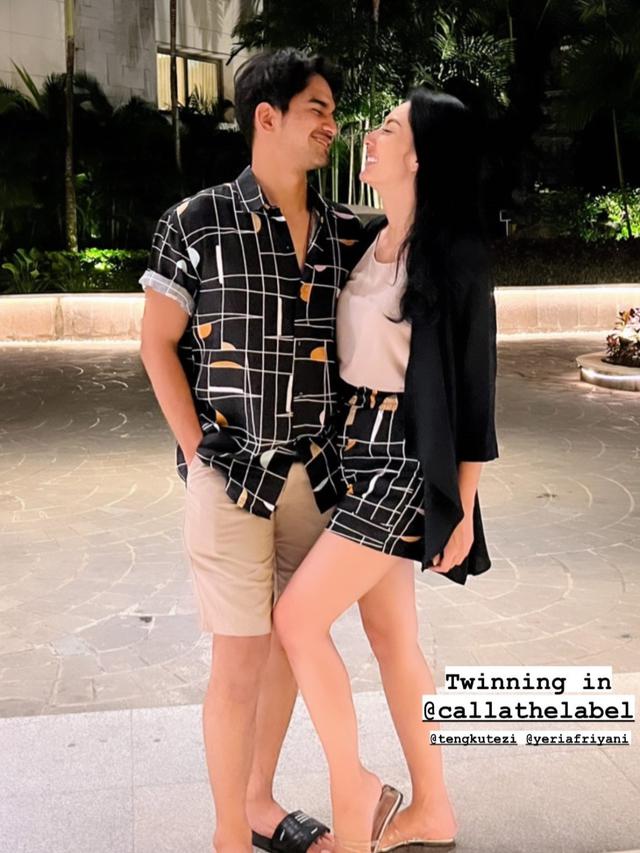 Tyas Mirasih dan Tengku Tezi di Bali