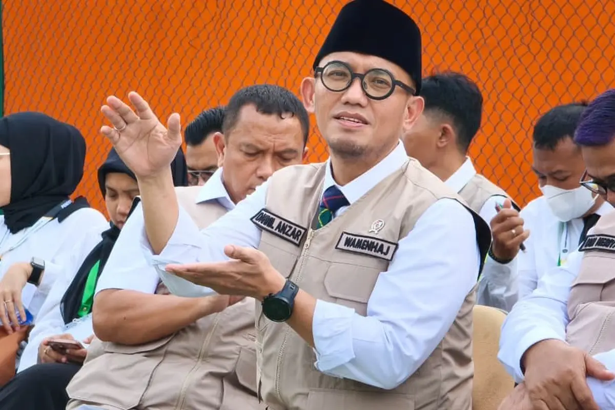 Wakil Menteri Kementerian Haji dan Umrah (Wamenhaj) Dahnil Anzar Simanjuntak.