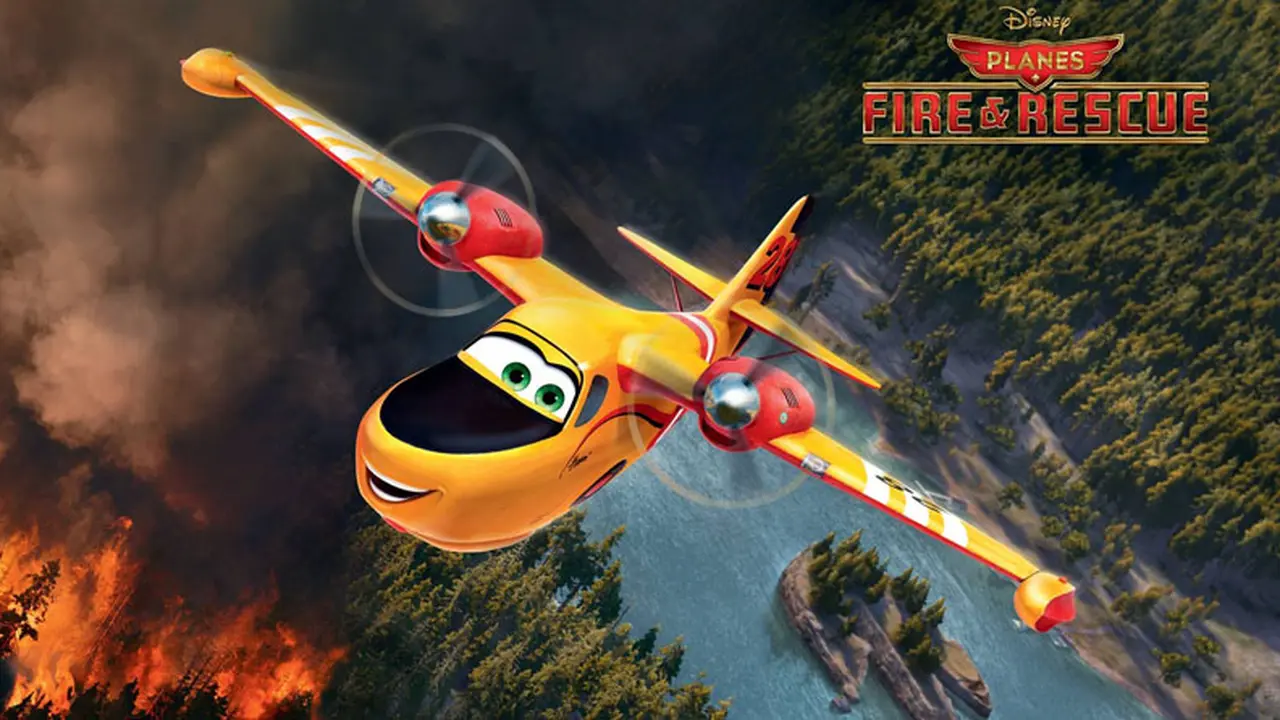 Serunya Nonton Bareng Film Planes Fire & Rescue!