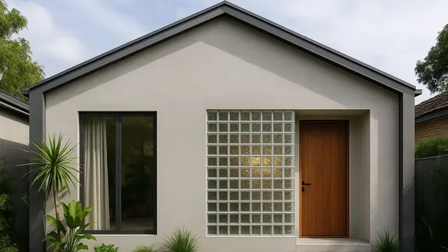 7 Model Rumah dengan Glass Block yang Lagi Tren, Estetik dan Hemat Cahaya