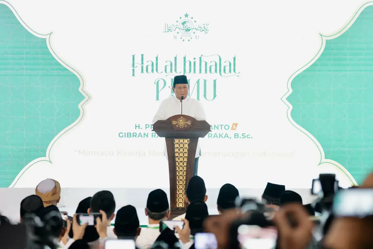 Presiden Terpilih Periode 2024-2029 Prabowo Subianto mengaku terus mempersiapkan diri jelang pelantikan pada Oktober 2024 mendatang. Hal itu disampaikan dalam sambutannya di acara Halalbihalal Pengurus Besar Nahdlatul Ulama (PBNU) di kantor PBNU, Jakarta,