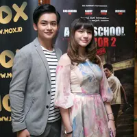 Pasangan kekasih Randy Martin dan Cassandra siap hadir di dunia perfilman Indonesia. Mereka akan hadir di satu film yang sama yang berjudul After School 2. Film bergenre horror ini merupakan sekuel dari film sebelumnya. (Nurwahyunan/Bintang.com)
