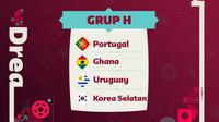 Piala Dunia 2022 - Ilustrasi Grup H (Bola.com/Adreanus Titus)