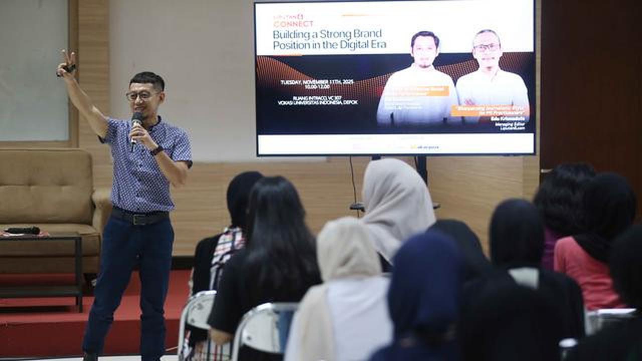 Liputan6.com Connect di Universitas Indonesia, Bekali Mahasiswa Wawasan Branding di Era Digital