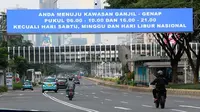 Banner Infografis Ganjil Genap Sepeda Motor saat PSBB Transisi Jakarta. (Liputan6.com/Helmi Fithriansyah)