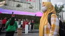 Kegiatan Christmas Carol merupakan salah satu upaya dalam menjaga kesetaraan beragama di Jakarta. (Liputan6.com/Angga Yuniar)