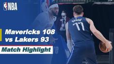 Berita Video LA LAkers kalah atas Dallas Mavericks 108-93 di NBA Hari Ini