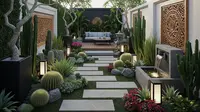 7 Cara Membuat Taman Kering Bernuansa Resort di Lahan Sempit dengan Sentuhan Bali Modern