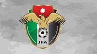 Logo Asosiasi Sepak Bola Yordania (JFA). (Bola.com/Dok. JFA)