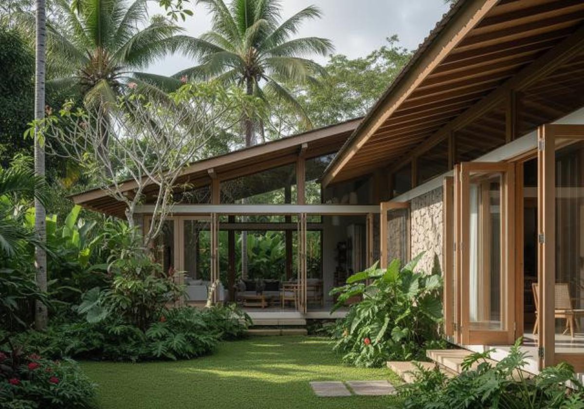 7 Desain Rumah Japandi Atap Landai Paling Populer Tahun Ini, Estetik dan Fungsional
