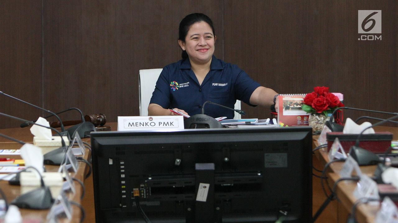 Menko Puan Gelar Rapat Persiapan Jelang Asian Games 2018