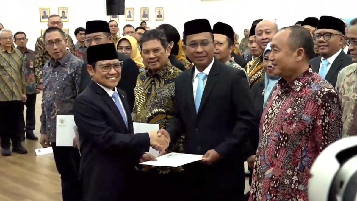 BPJS Kesehatan Resmi Dipimpin Prihati Pujowaskito, Cak Imin Titip Pesan Ini