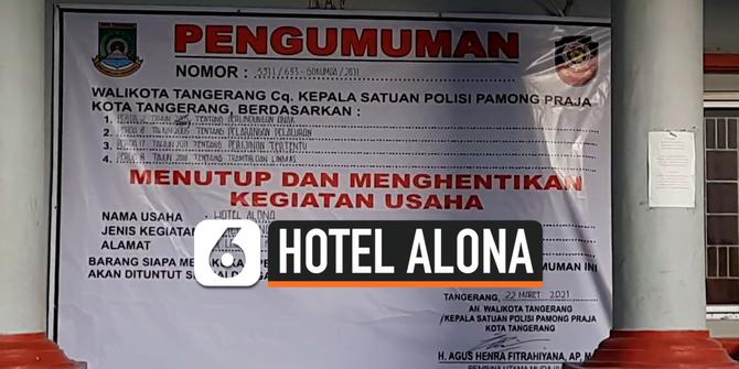 VIDEO: Menjadi Lokasi Prostitusi Hotel Milik Artia Cynthiara Alona Disegel