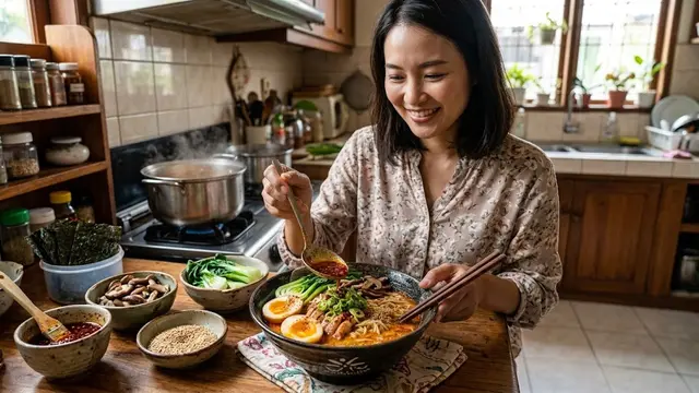 Resep Ramen Pedas Spesial