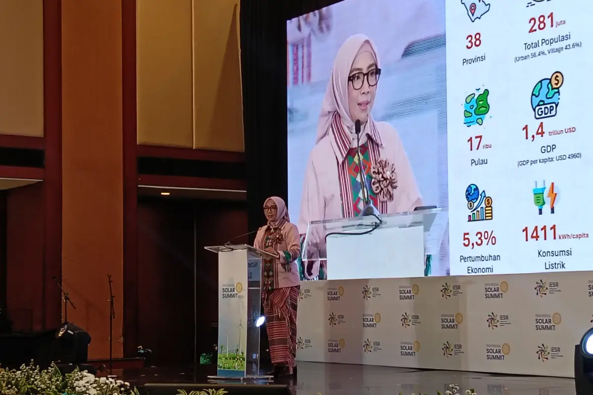 Direktur Jenderal Energi Baru Terbarukan dan Konservasi Energi (EBTKE) Kementerian Energi dan Sumber Daya Mineral (ESDM), Eniya Listiani Dewi. (Foto: Liputan6.com/Maulandy R)