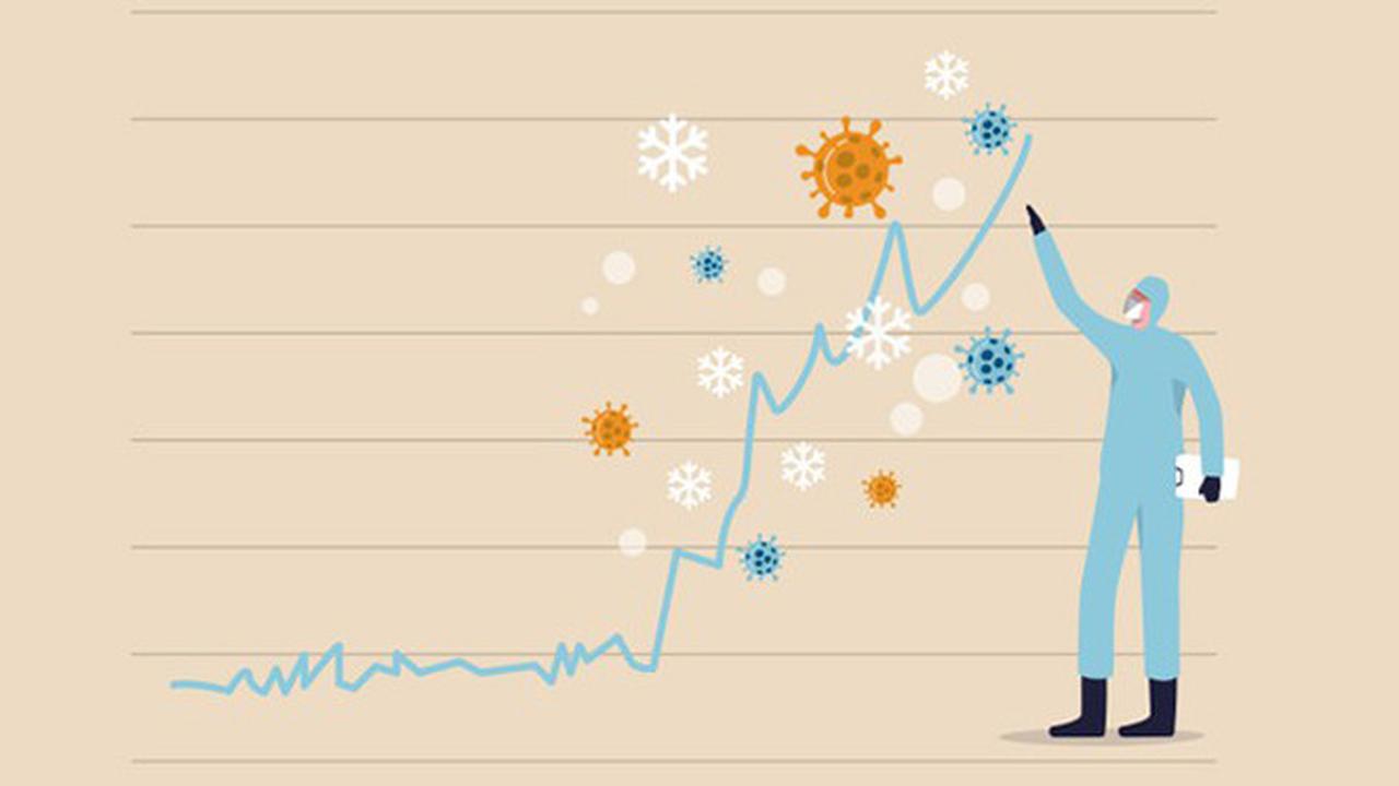 Banner Ilustrasi Lonjakan Covid-19