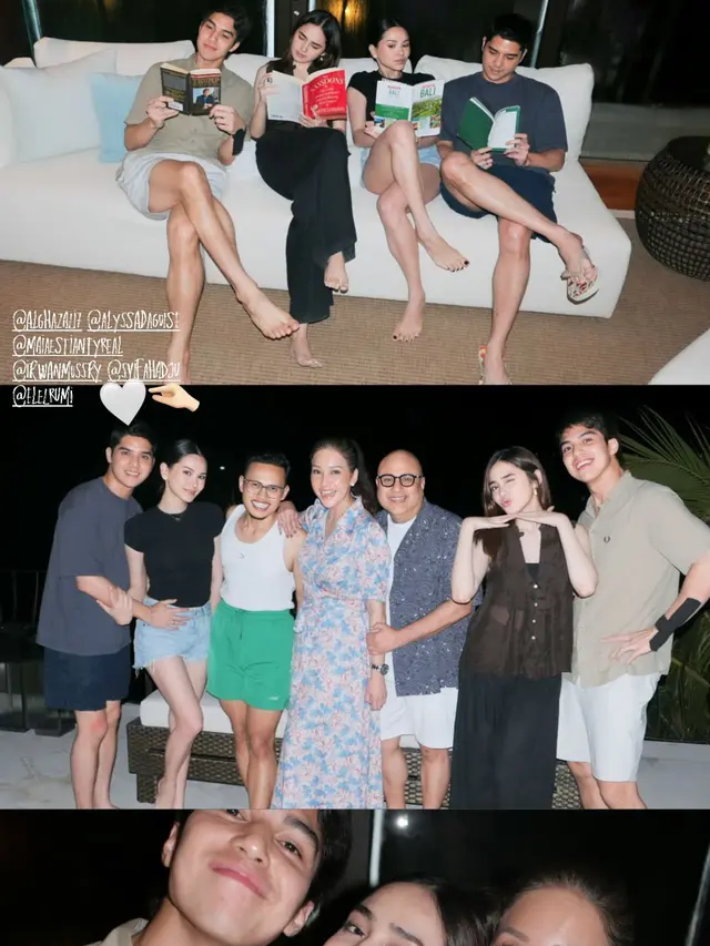 Potret Kompak Maia Estianty Liburan di Bali Bareng Anak Mantu dengan Gaya yang Tampil Modis