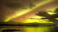 Pemandangan indah aurora Australis. (Dave Reynolds)