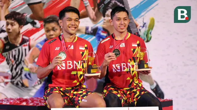 Foto: Jam Terbang Jadi Penentu Fajar Alfian / Muhammad Rian Ardianto Jadi Kampiun di Daihatsu Indonesia Masters 2022