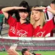 Intip pesona Karina dan Winter aespa yang curi perhatian di kursi penonton Piala Dunia 2026 (@katarinabluu)