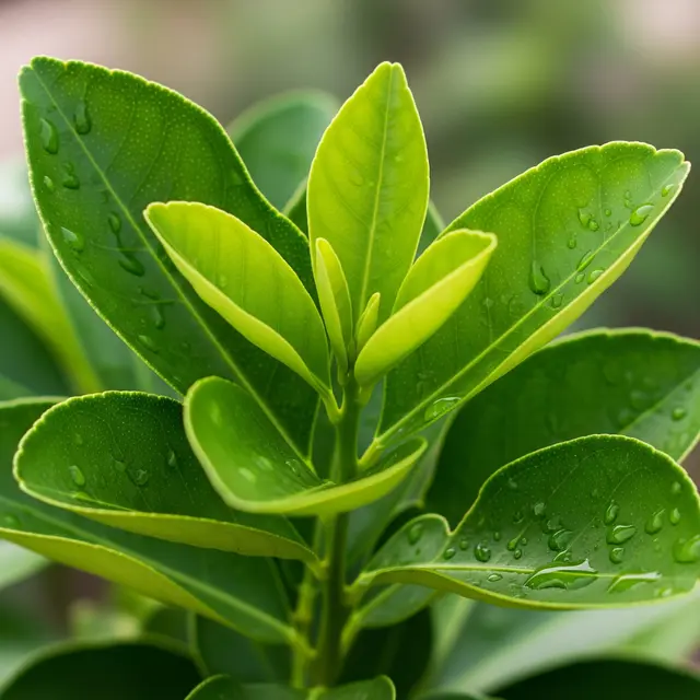 Daun Jeruk Nipis (Image by Gemini AI)