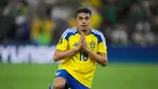 Pemain Swedia, Yasin Ayari, tidak melakukan selebrasi setelah mencetak gol ke gawang Tunisa pada laga Grup F Piala Dunia 2026 di Monterrey, Meksiko, Senin (15/6/2026). (AP Photo/Moises Castillo)