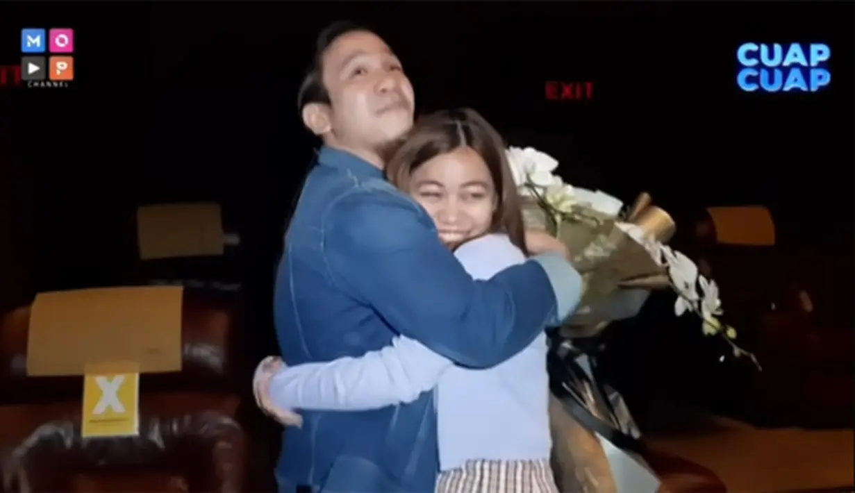 Jordi Onsu dan Frislly Herlind (Youtube/MOP Channel)