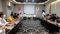 Sejumlah perwakilan masyarakat mengadu ke PKS Jatim menolak penundaan Pemiliu 2024. (Ist)
