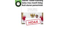 Cek Fakta Jokowi ancam masyarakat