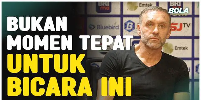 VIDEO: Thomas Doll Beri Jawaban Terkait Masa Depannya di Persija Jakarta