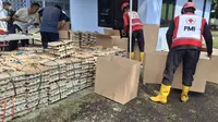 PMI Kembali Kirim Telur Asin untuk Pengungsi Korban Banjir di Sumut dan Aceh