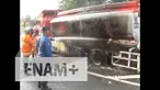 Truk Solar Pertamina Terbakar di Semarang, pada Senin (25/4/2016) di Tol Jatingaleh. 16 ribu liter solar ludes terbakar. Diduga percikan api berasal dari ban.
