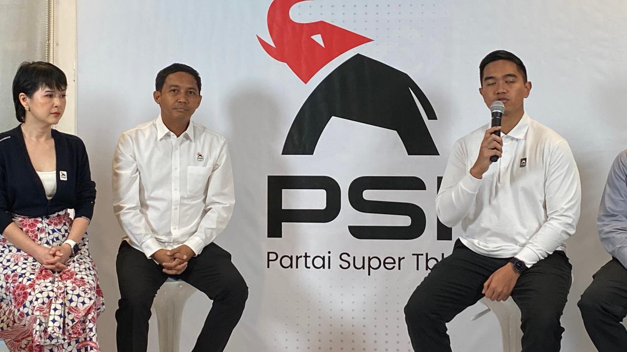 Kaesang Umumkan Struktur PSI, Raja Juli Jadi Sekjen dan Fenti Noverita Bendahara