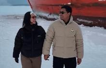 Nikmati Keindahan Aurora, Potret Darma Mangkuluhur Cucu Soeharto Liburan Bareng Pacar ke Kutub Utara dan Finlandia