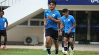 Asnawi Mangkualam mulai bergabung dengan pemusatan latihan Timnas Indonesia U-23 di Korea Selatan pada Selasa (27/4/2022). (dok. PSSI)