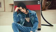 Hyunjin Stray Kids Jadi Wajah Kampanye GUESS, Tampilkan Gaya Denim hingga Leather
