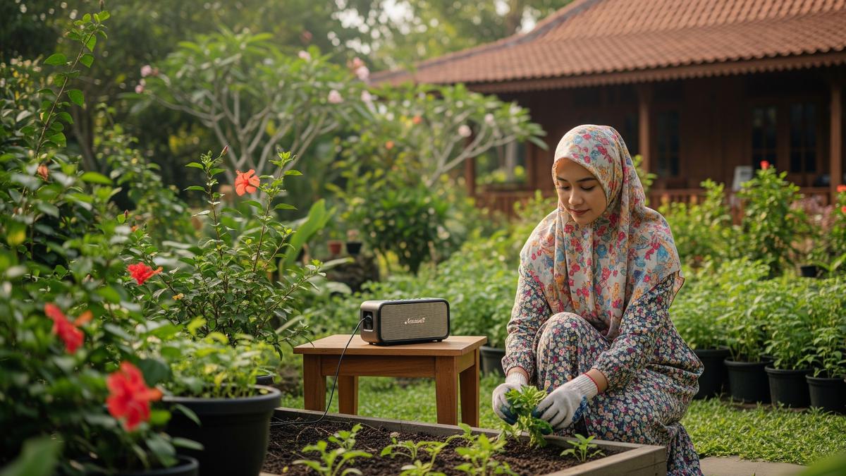Rekomendasi Lagu Religi Temani Ngabuburit Sambil Berkebun, Ngurus Tanaman Makin Syahdu