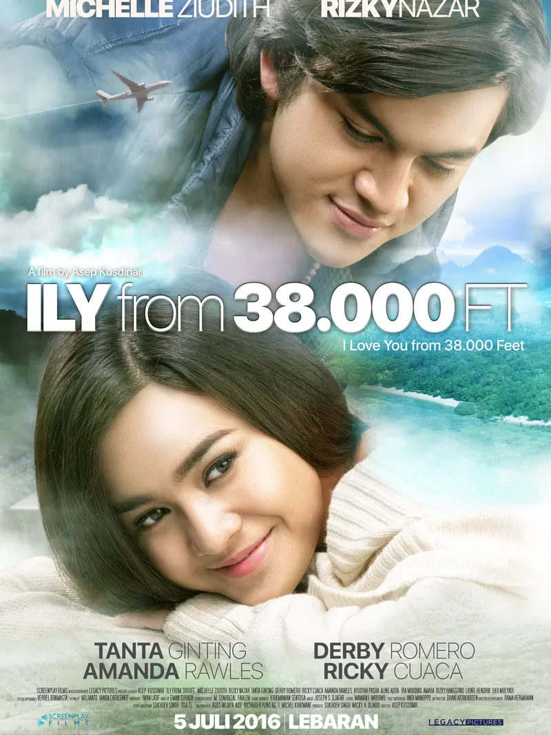 Poster resmi ILY From 38.000 Feet