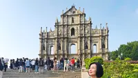 Laporan Liputan6.com dari Makau: Cerita di Balik Landmark Reruntuhan Gereja Makau