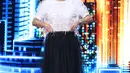 Maia Estianty Juri Indonesian Idol X di Studio RCTI Kebon Jeruk, Jakarta Barat (2/3/2020).