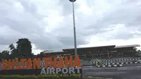 Bangunan baru Bandara Sultan Thaha Jambi. (Liputan6.com/B Santoso)