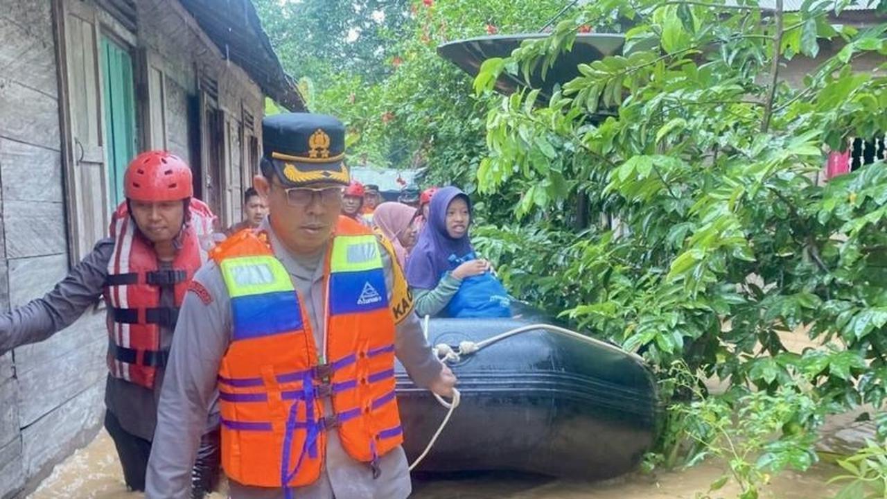 Banjir Bandang Tebing Tinggi Kalsel: 1.615 KK Terdampak, Ratusan Rumah Rusak
